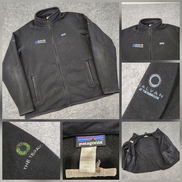 Patagonia Other - Patagonia Mens XL Better Sweater Full Zip Fleece Jacket Black Davis Galvan JBG